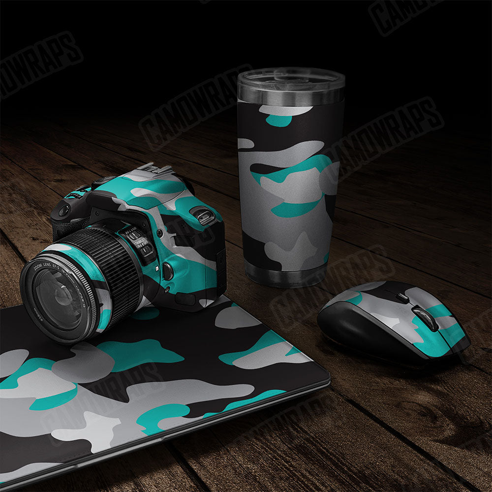 Classic Tiffany Blue Tiger Gear Skin Vinyl Wrap