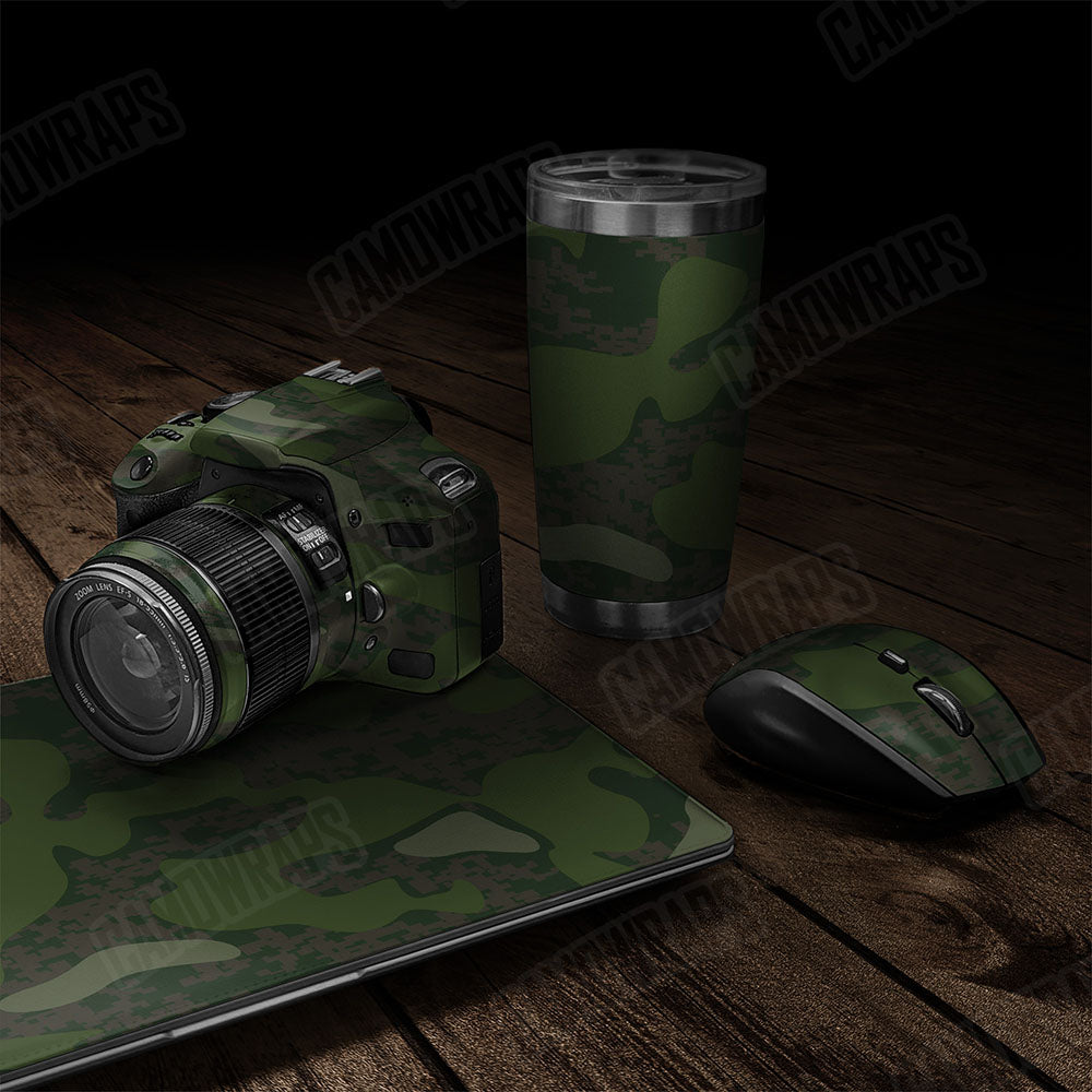 Compound Army Dark Green Gear Skin Vinyl Wrap