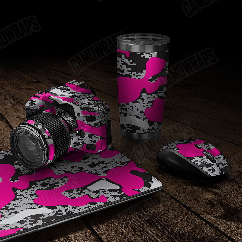 Compound Magenta Tiger Gear Skin Vinyl Wrap