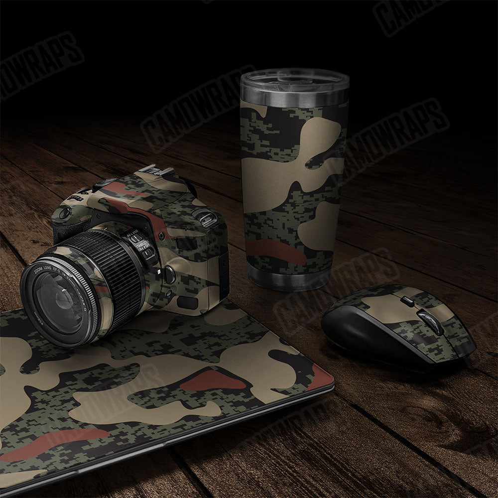 Compound Militant Copper Gear Skin Vinyl Wrap