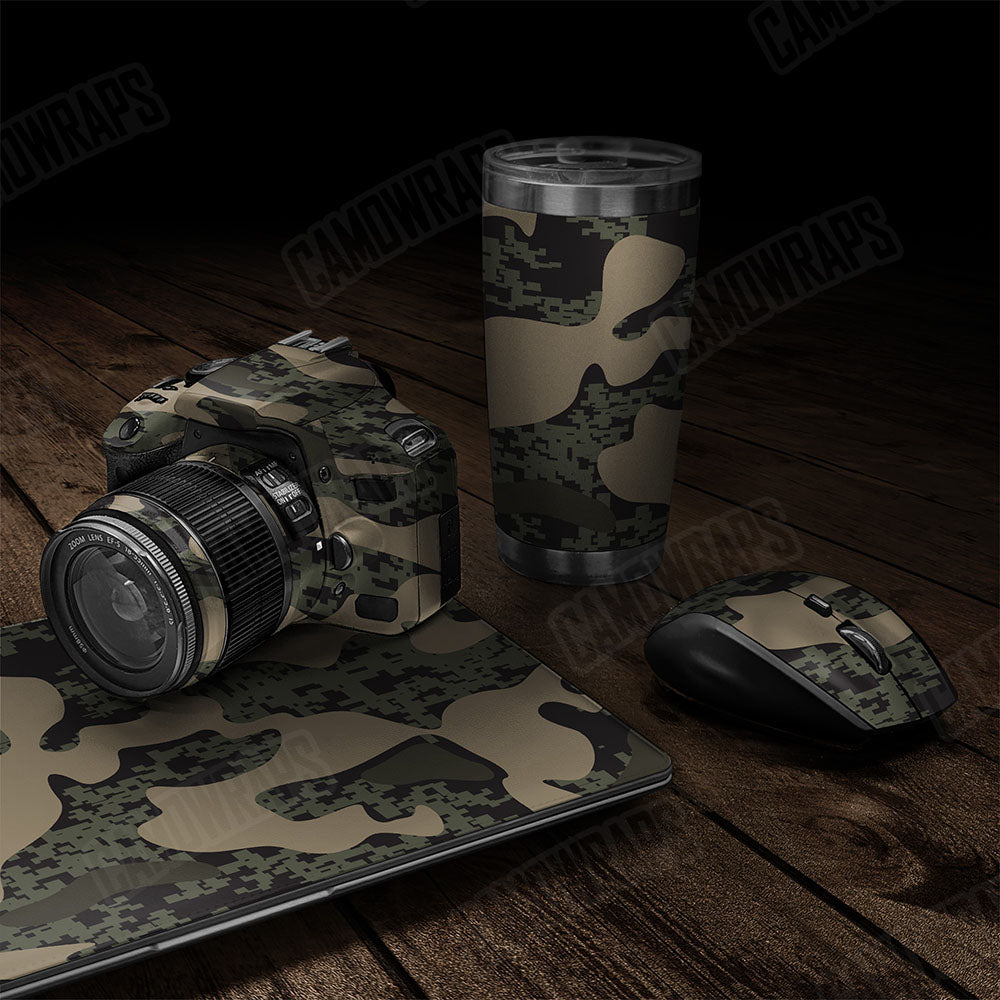 Compound Militant Green Gear Skin Vinyl Wrap