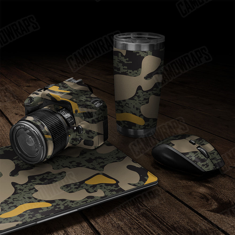 Compound Militant Yellow Gear Skin Vinyl Wrap