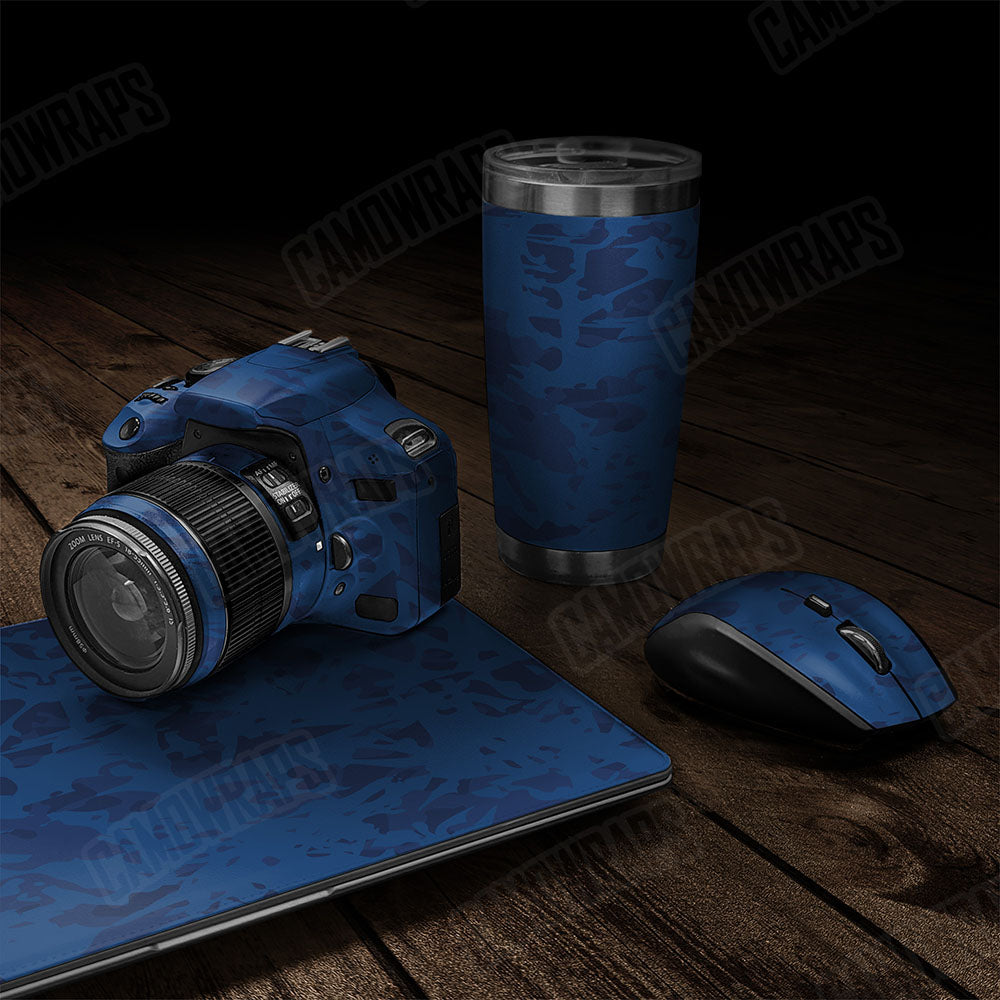Crystal Elite Blue Gear Skin Vinyl Wrap