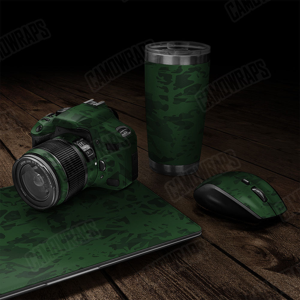 Crystal Elite Green Gear Skin Vinyl Wrap