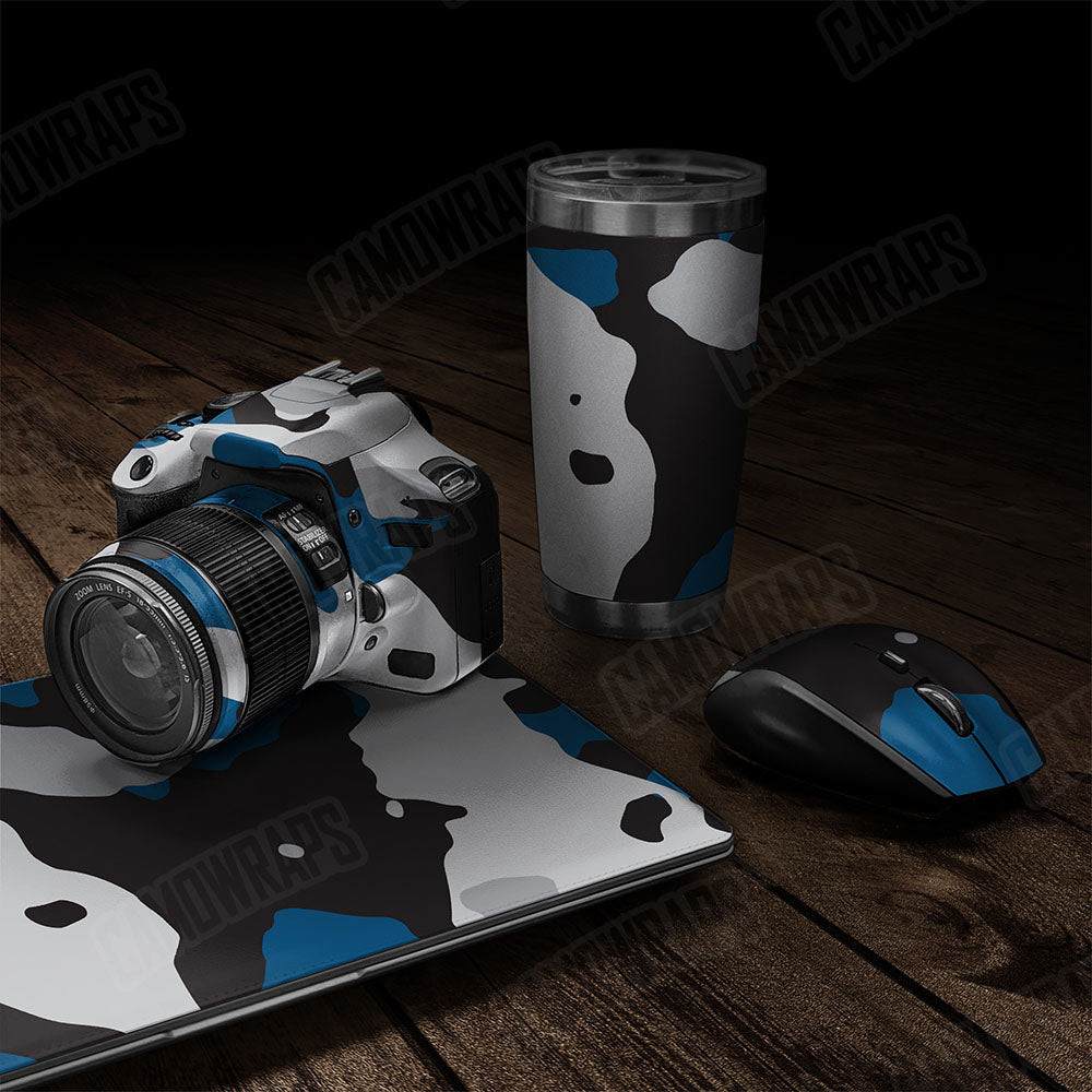 Cumulus Blue Tiger Gear Skin Vinyl Wrap