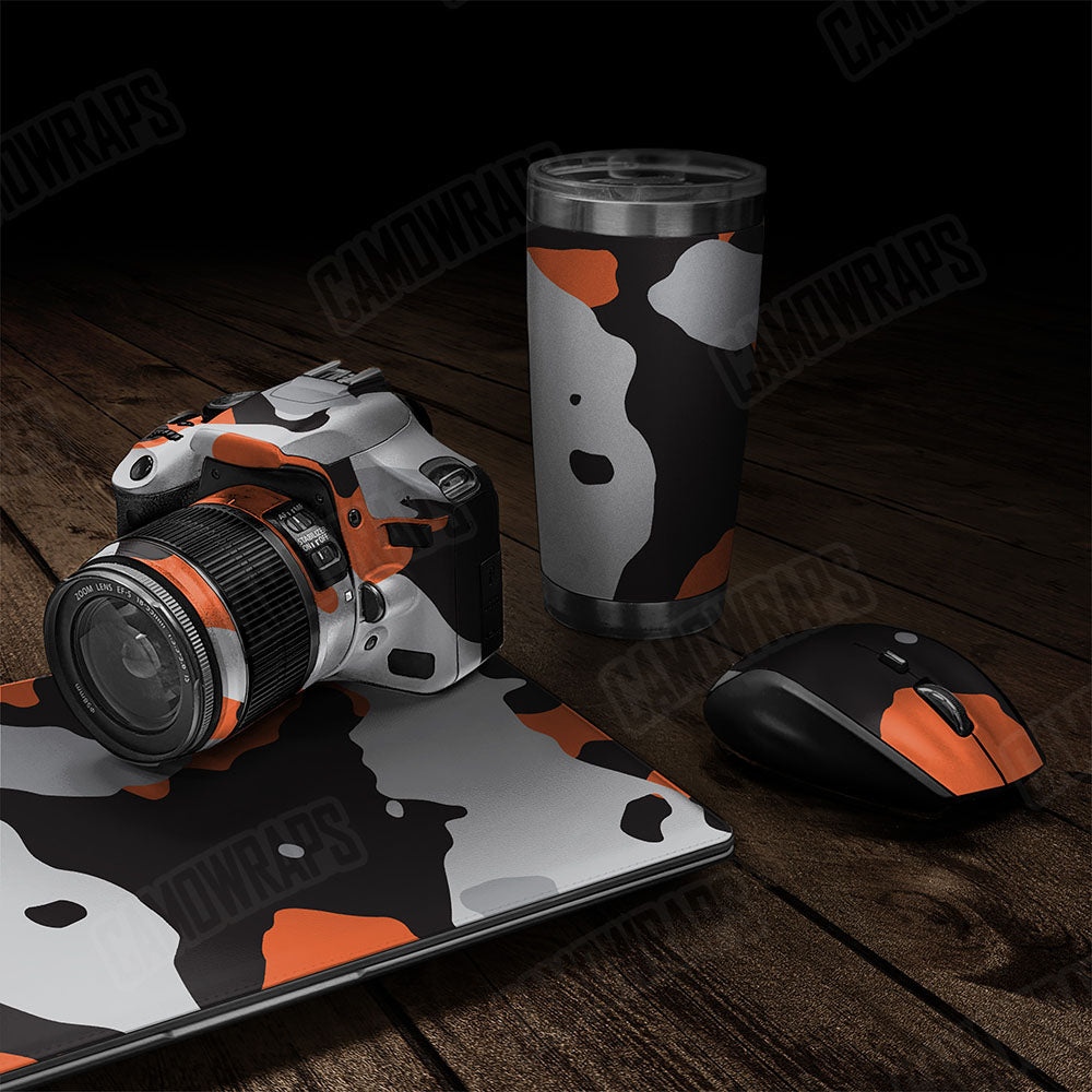 Cumulus Orange Tiger Gear Skin Vinyl Wrap