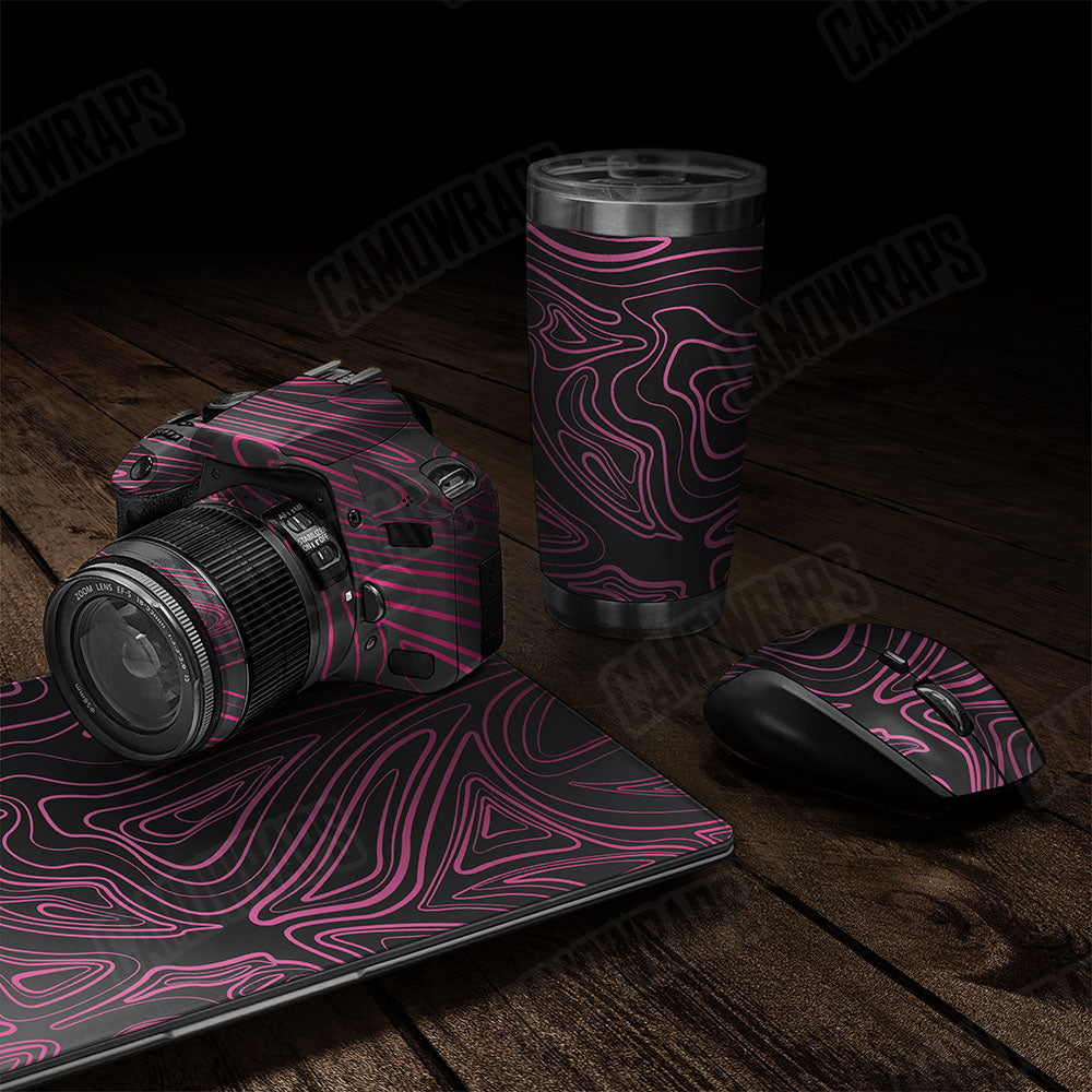 Damascus Magenta Gear Skin Vinyl Wrap