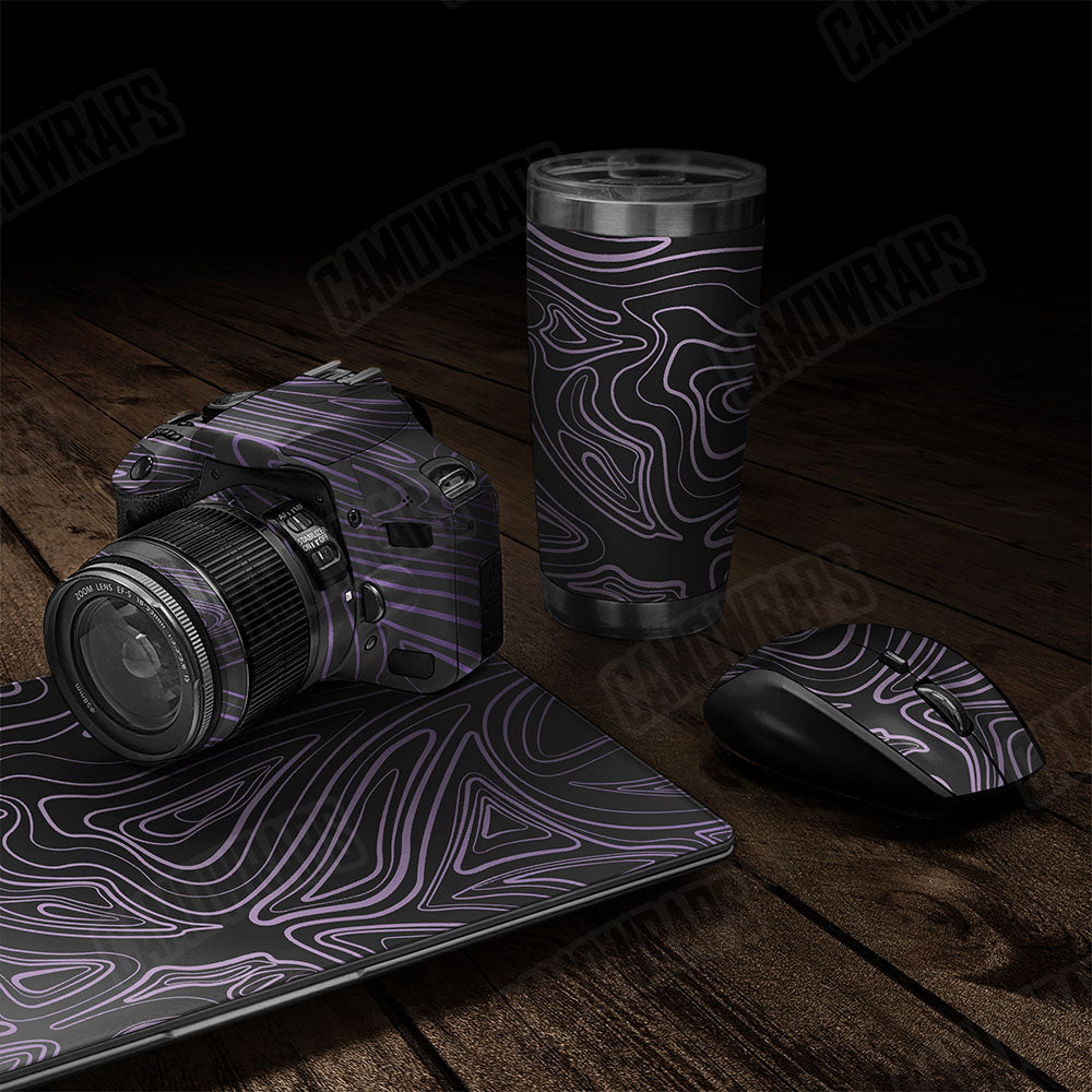 Damascus Purple Gear Skin Vinyl Wrap