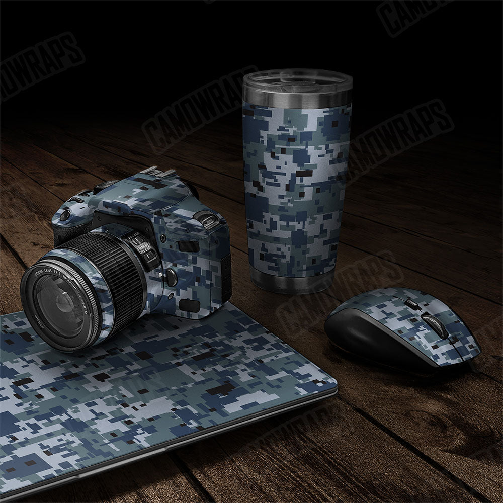 Digital Navy Gear Skin Vinyl Wrap