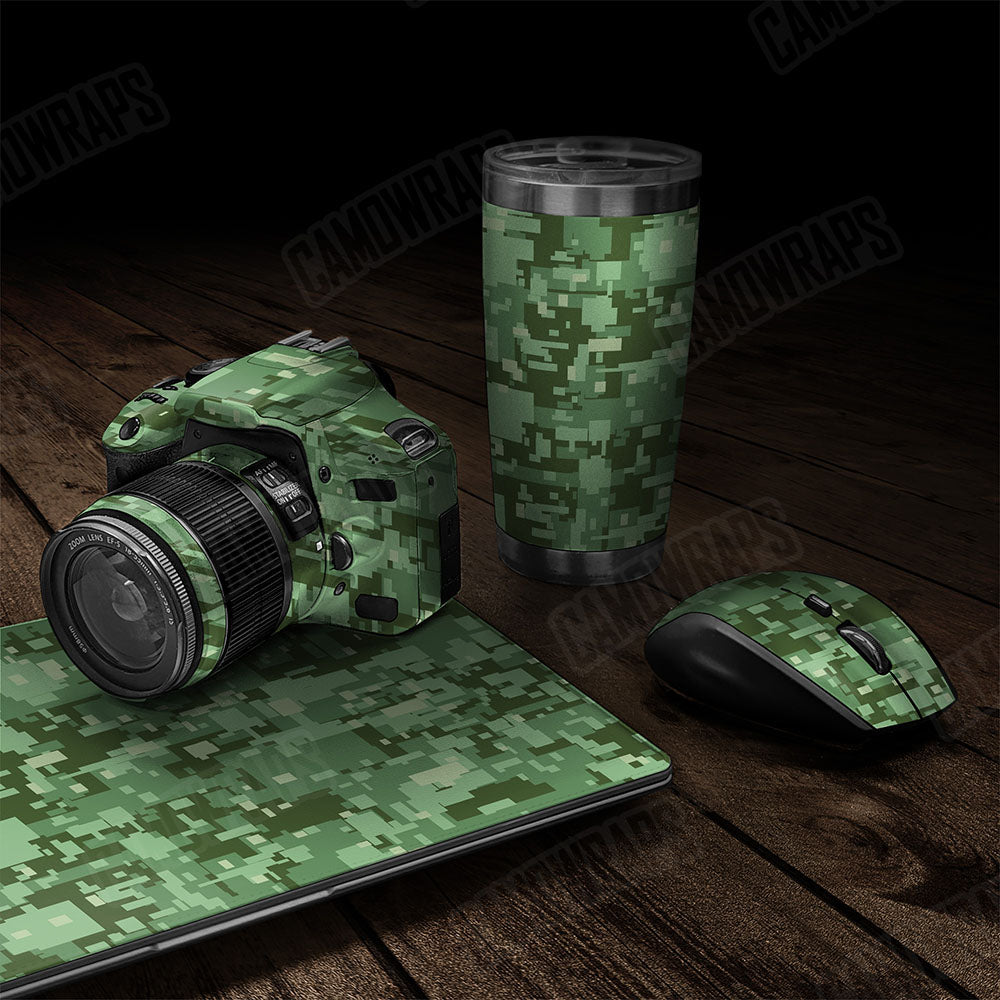 Digital Pistachio Gear Skin Vinyl Wrap