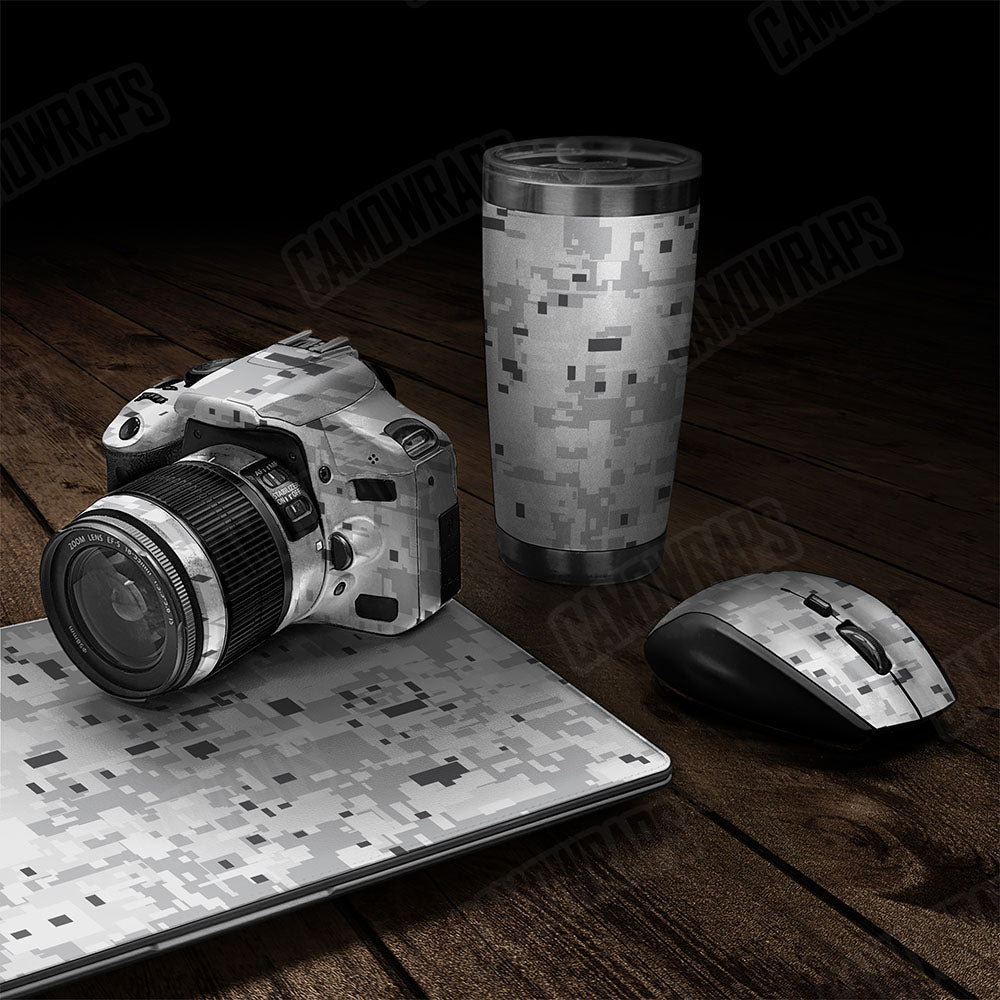 Digital Snow Gear Skin Vinyl Wrap