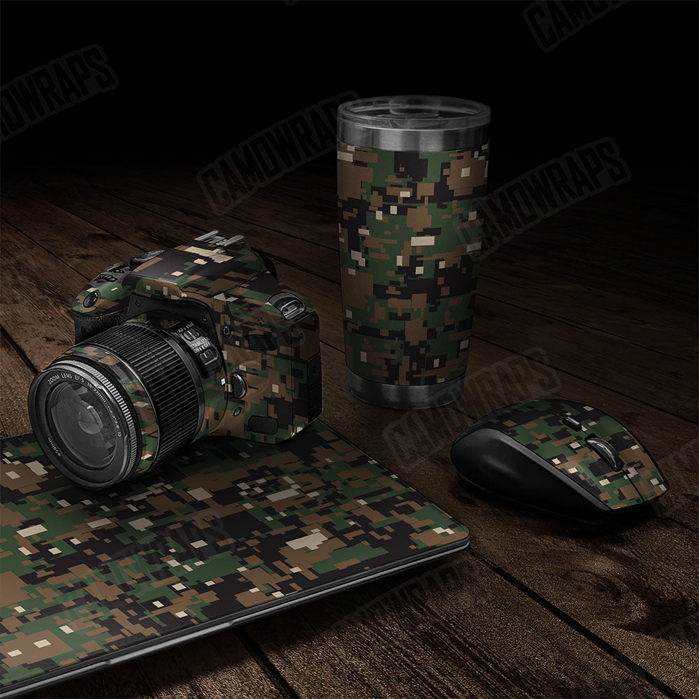 Digital Woodland Gear Skin Vinyl Wrap