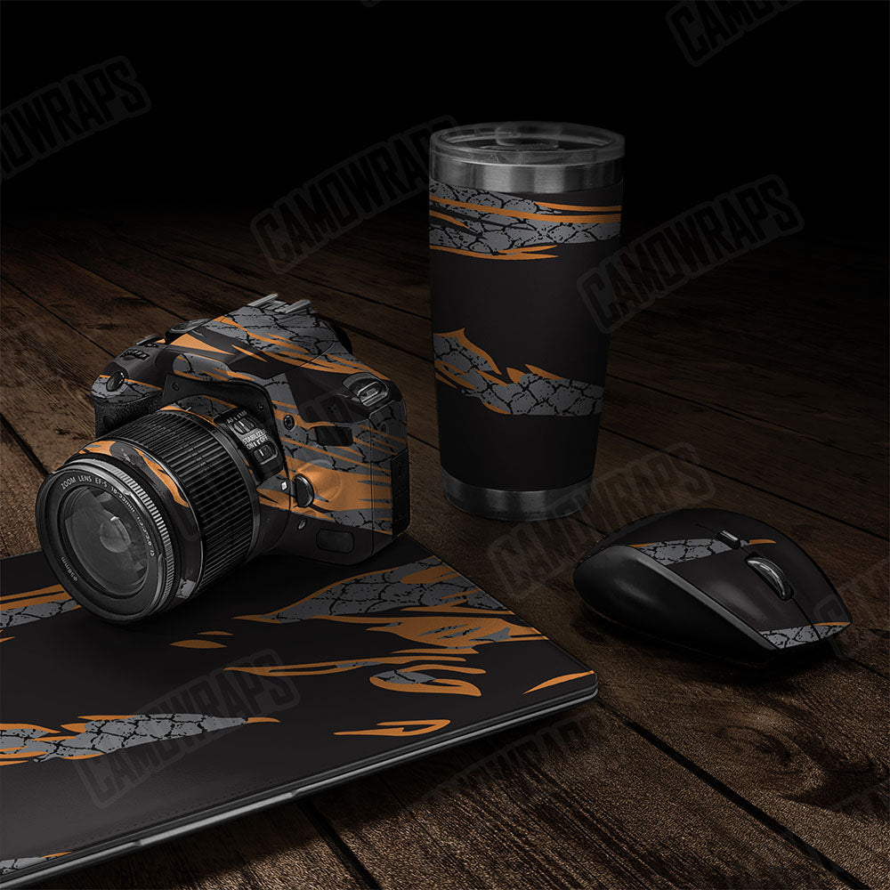 Dragonbreath Orange Gear Skin Vinyl Wrap