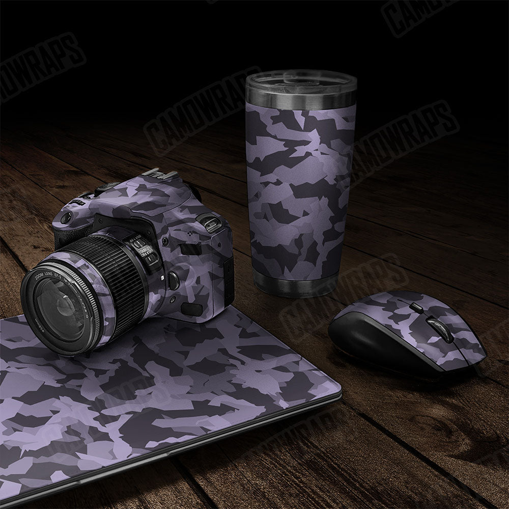 Erratic Lilac Gear Skin Vinyl Wrap