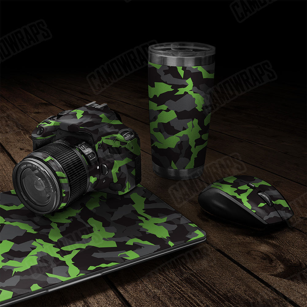 Erratic Metro Green Gear Skin Vinyl Wrap