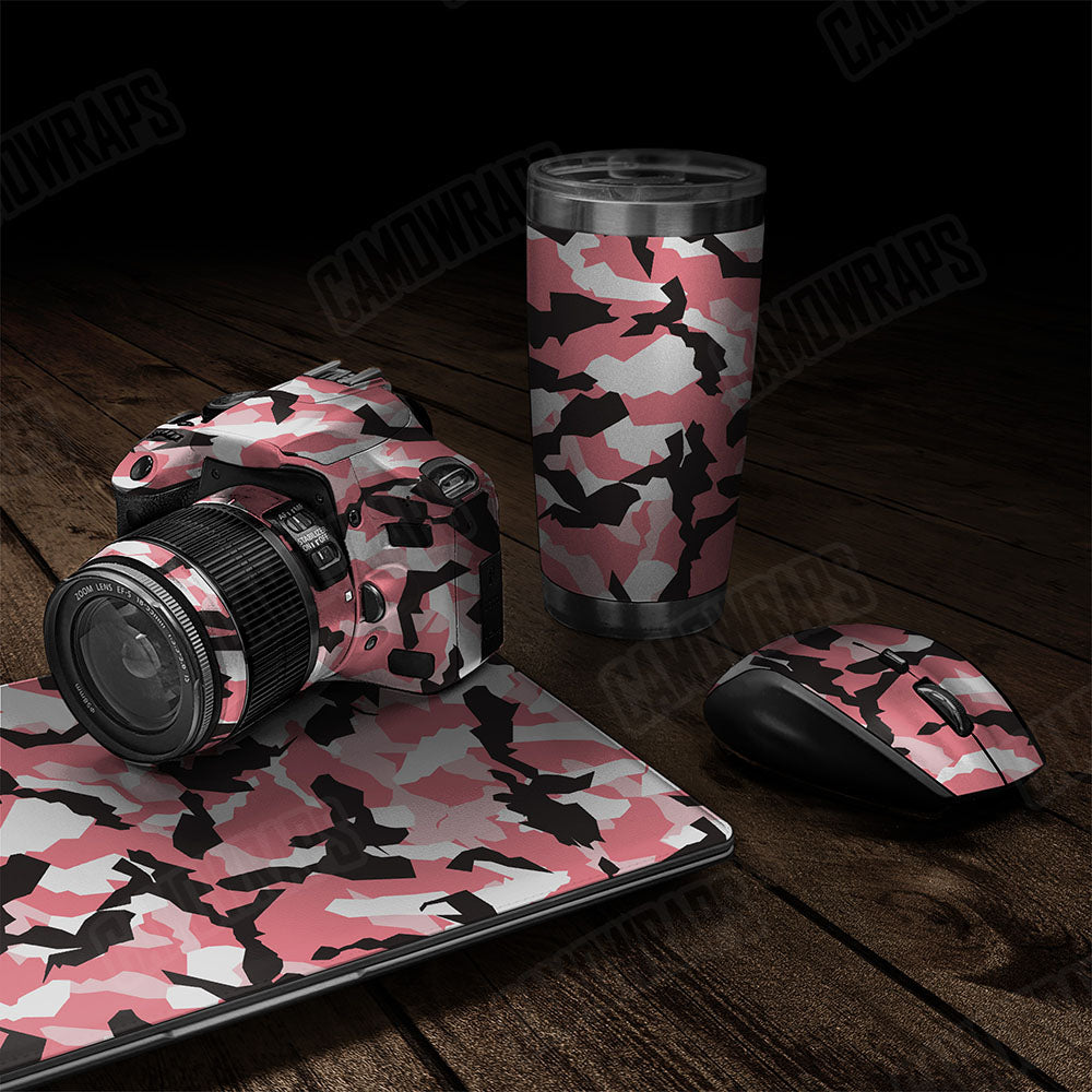 Erratic Pink Gear Skin Vinyl Wrap