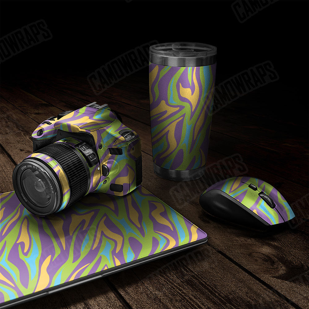 Fun Stripe Carnival Gear Skin Vinyl Wrap