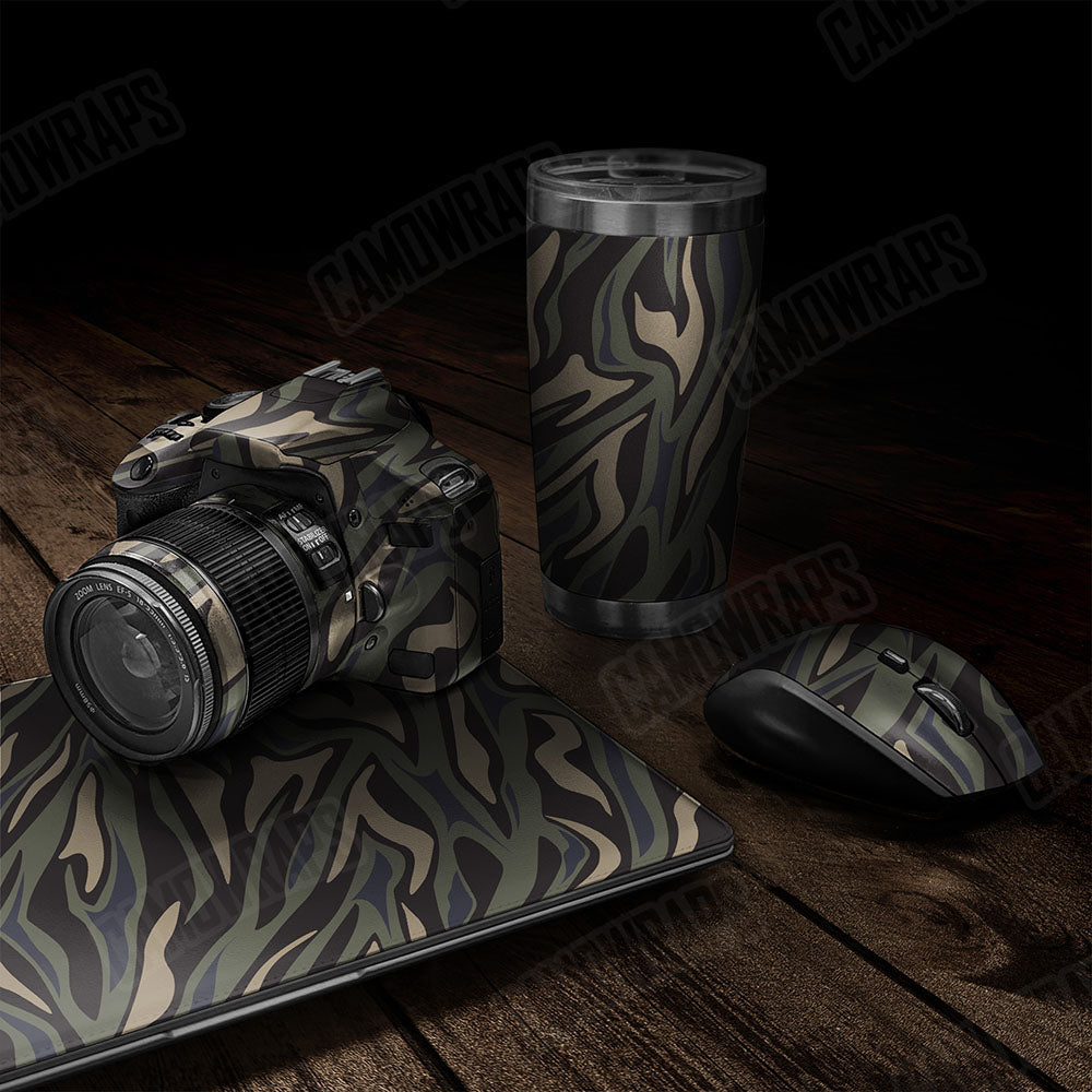 Fun Stripe Militant Blue Gear Skin Vinyl Wrap