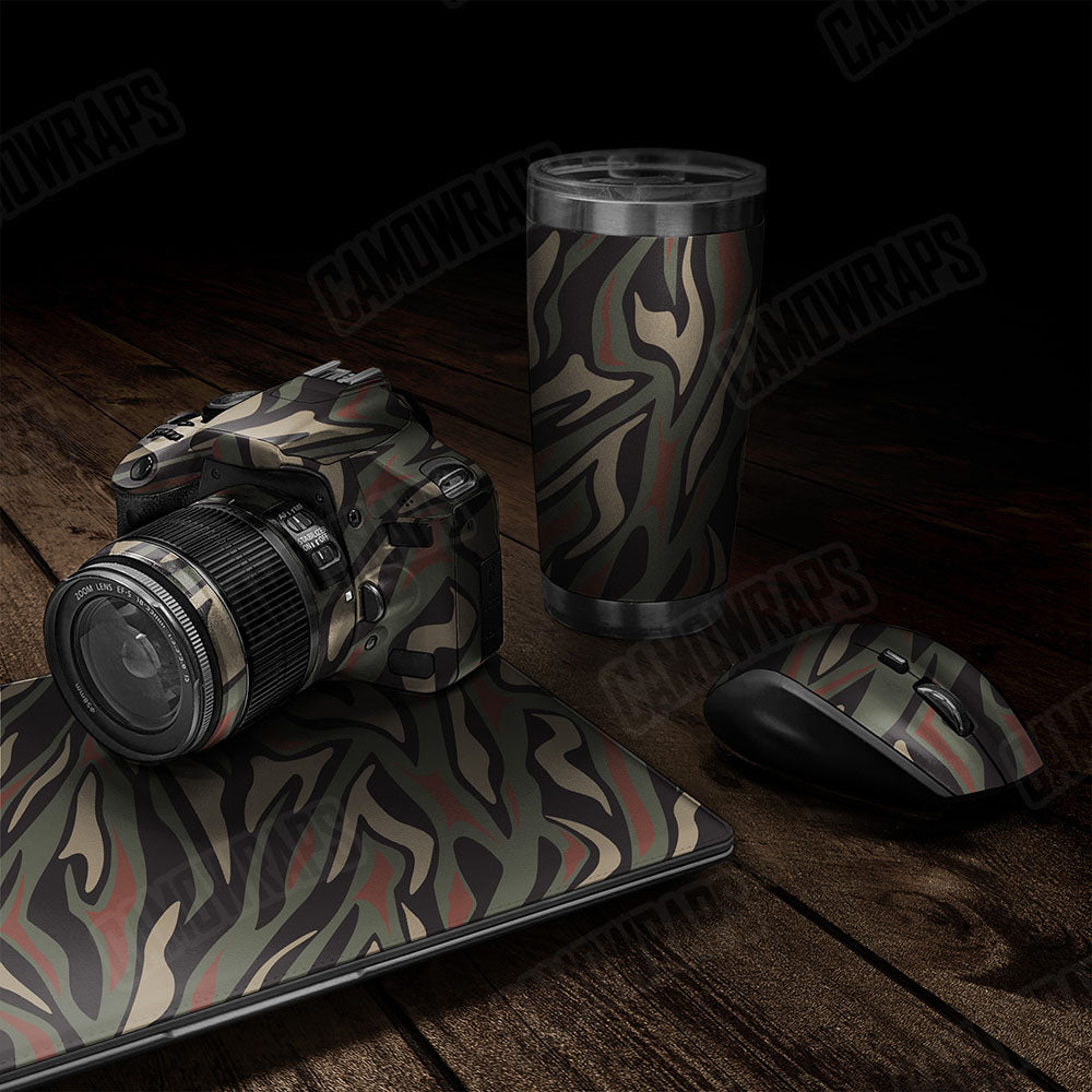 Fun Stripe Militant Copper Gear Skin Vinyl Wrap