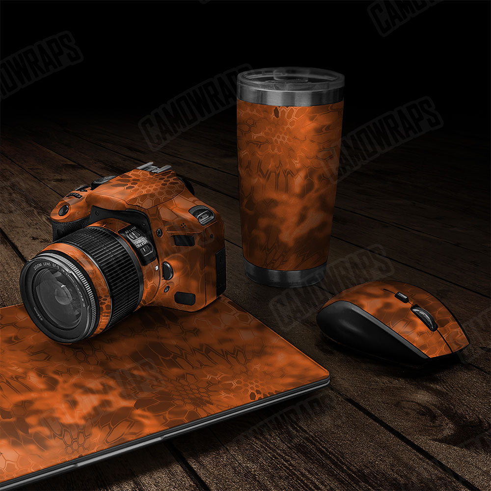 Kryptek Orange Gear Skin Vinyl Wrap