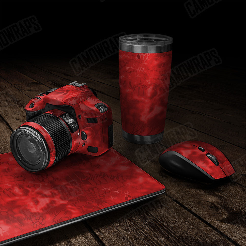Kryptek Red Gear Skin Vinyl Wrap