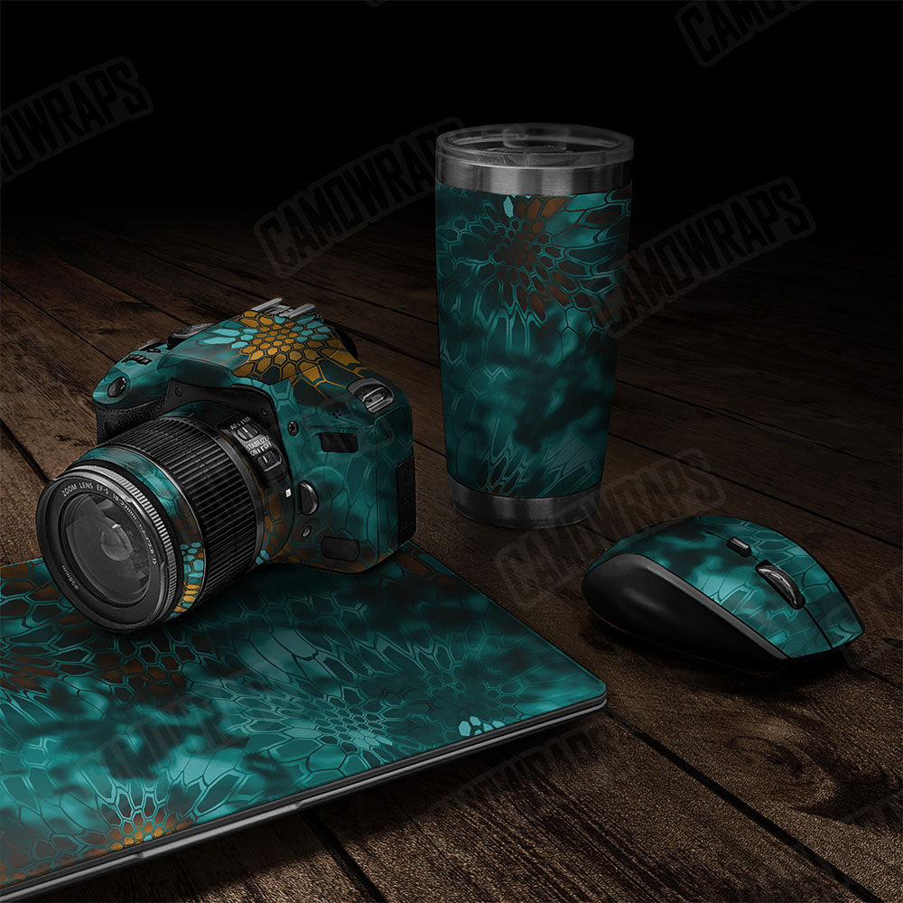 Kryptek Turquoise Gear Skin Vinyl Wrap