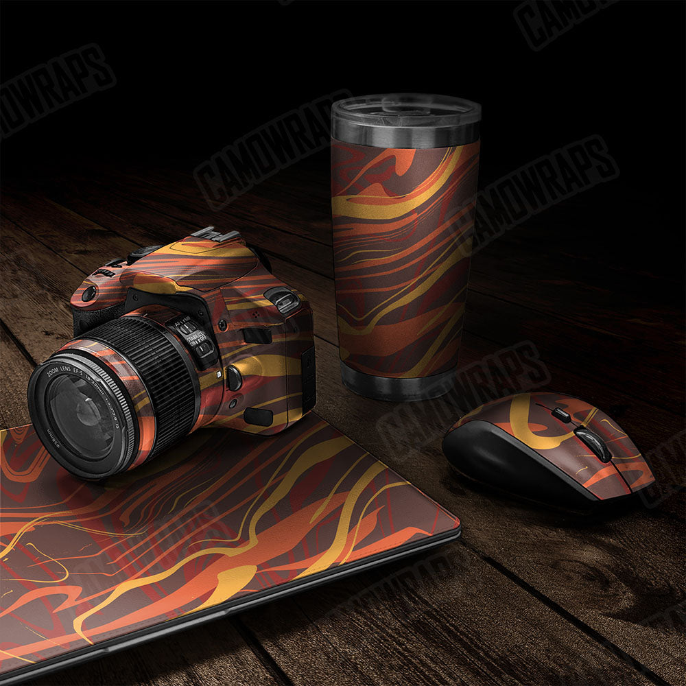 Liquid Smoke Autumn Gear Skin Vinyl Wrap