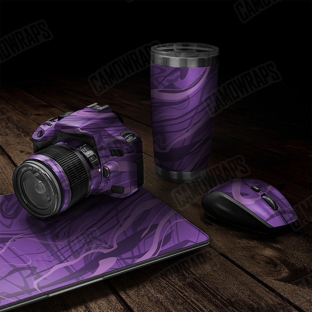 Liquid Smoke Elite Purple Gear Skin Vinyl Wrap