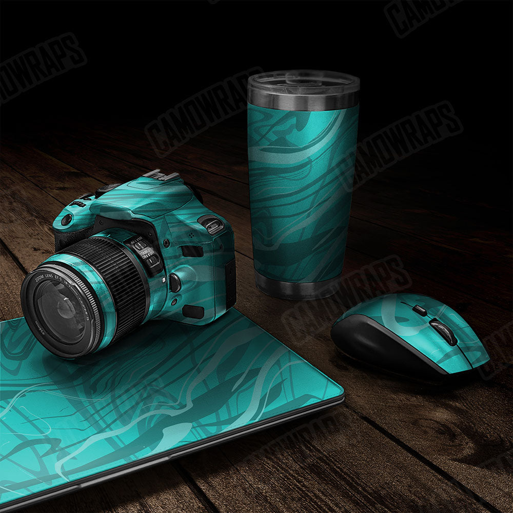Liquid Smoke Elite Tiffany Blue Gear Skin Vinyl Wrap