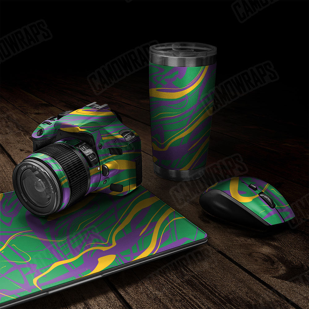 Liquid Smoke Mardi Gras Gear Skin Vinyl Wrap