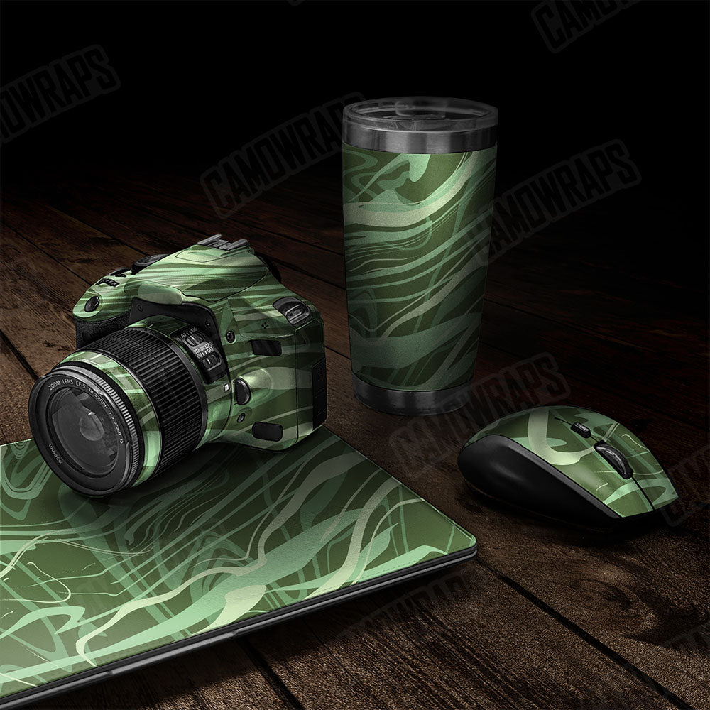 Liquid Smoke Pistachio Gear Skin Vinyl Wrap