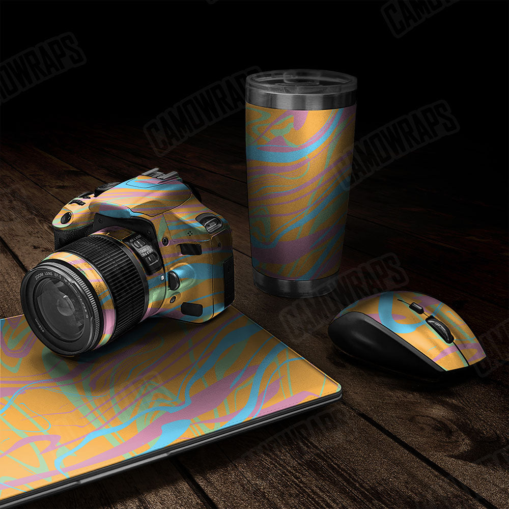 Liquid Smoke Sherbert Gear Skin Vinyl Wrap
