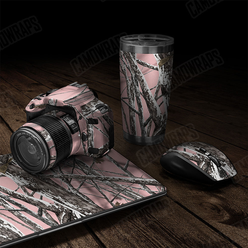Nature Pink Snowstorm Gear Skin Vinyl Wrap