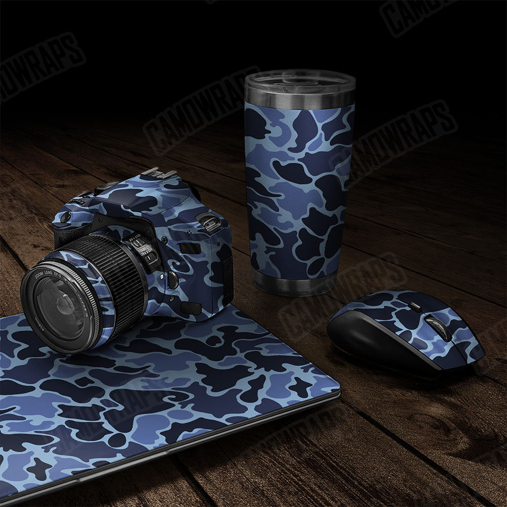 Old School Duck Blue Urban Night Gear Skin Vinyl Wrap
