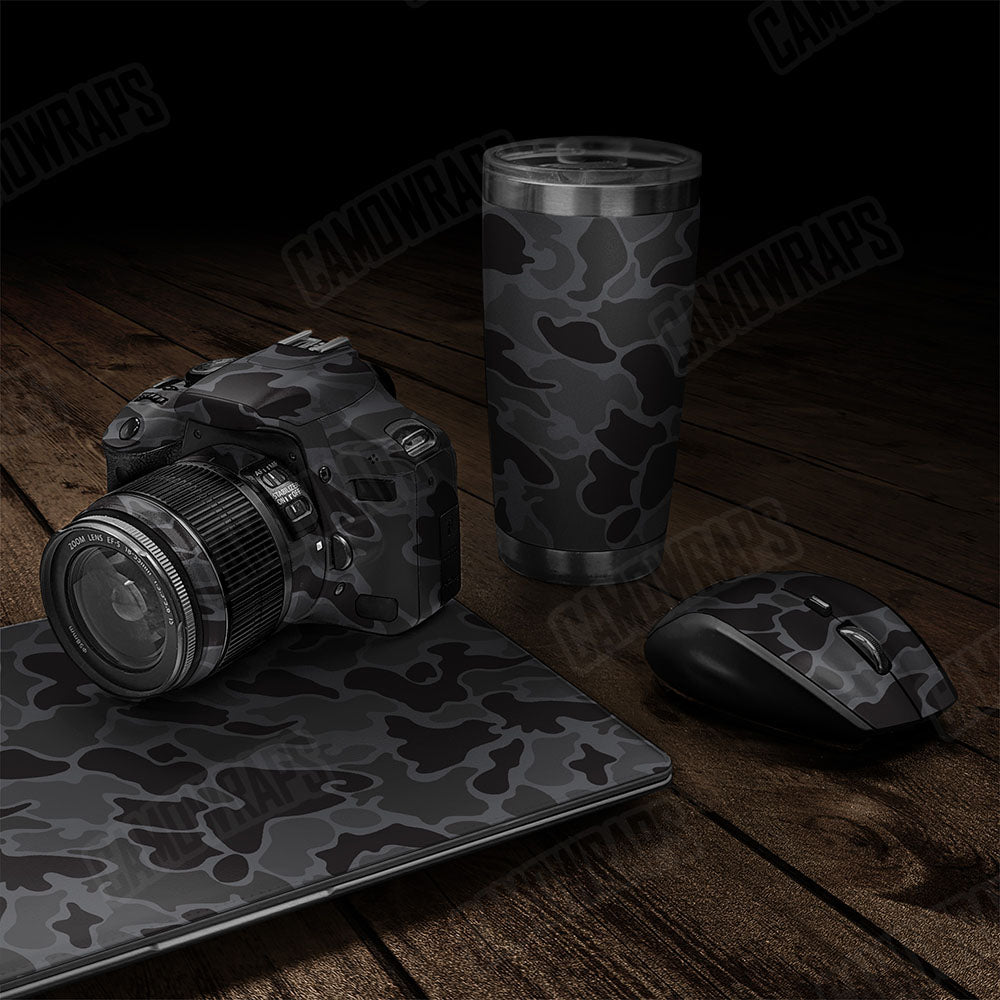 Old School Duck Elite Black Gear Skin Vinyl Wrap
