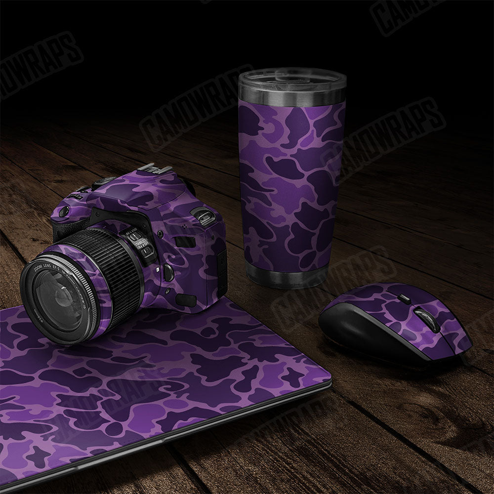 Old School Duck Elite Purple Gear Skin Vinyl Wrap