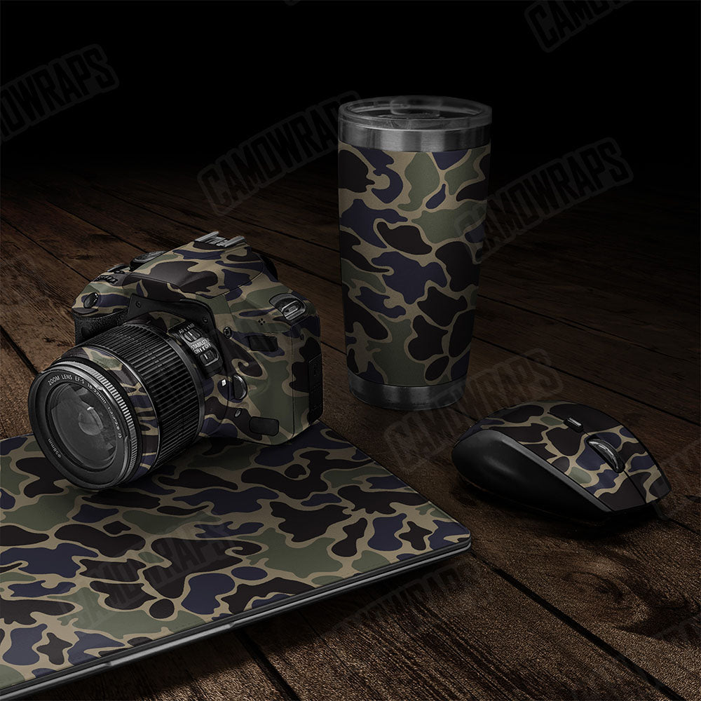 Old School Duck Militant Blue Gear Skin Vinyl Wrap