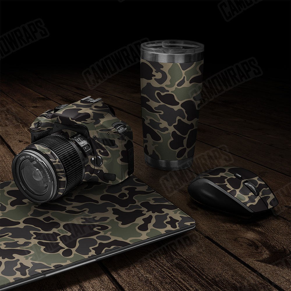 Old School Duck Militant Charcoal Gear Skin Vinyl Wrap