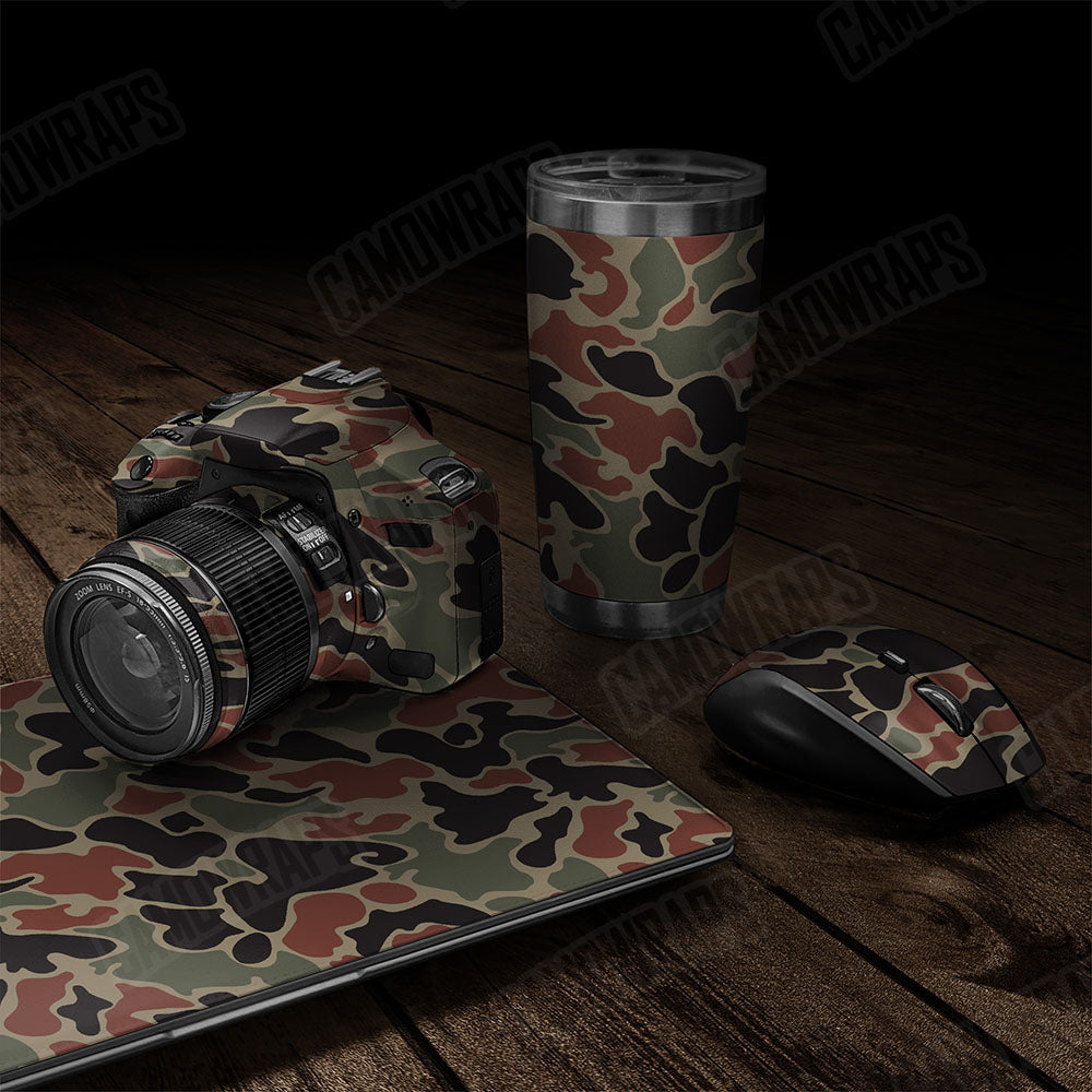 Old School Duck Militant Copper Gear Skin Vinyl Wrap