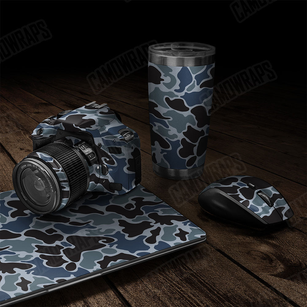 Old School Duck Navy Gear Skin Vinyl Wrap