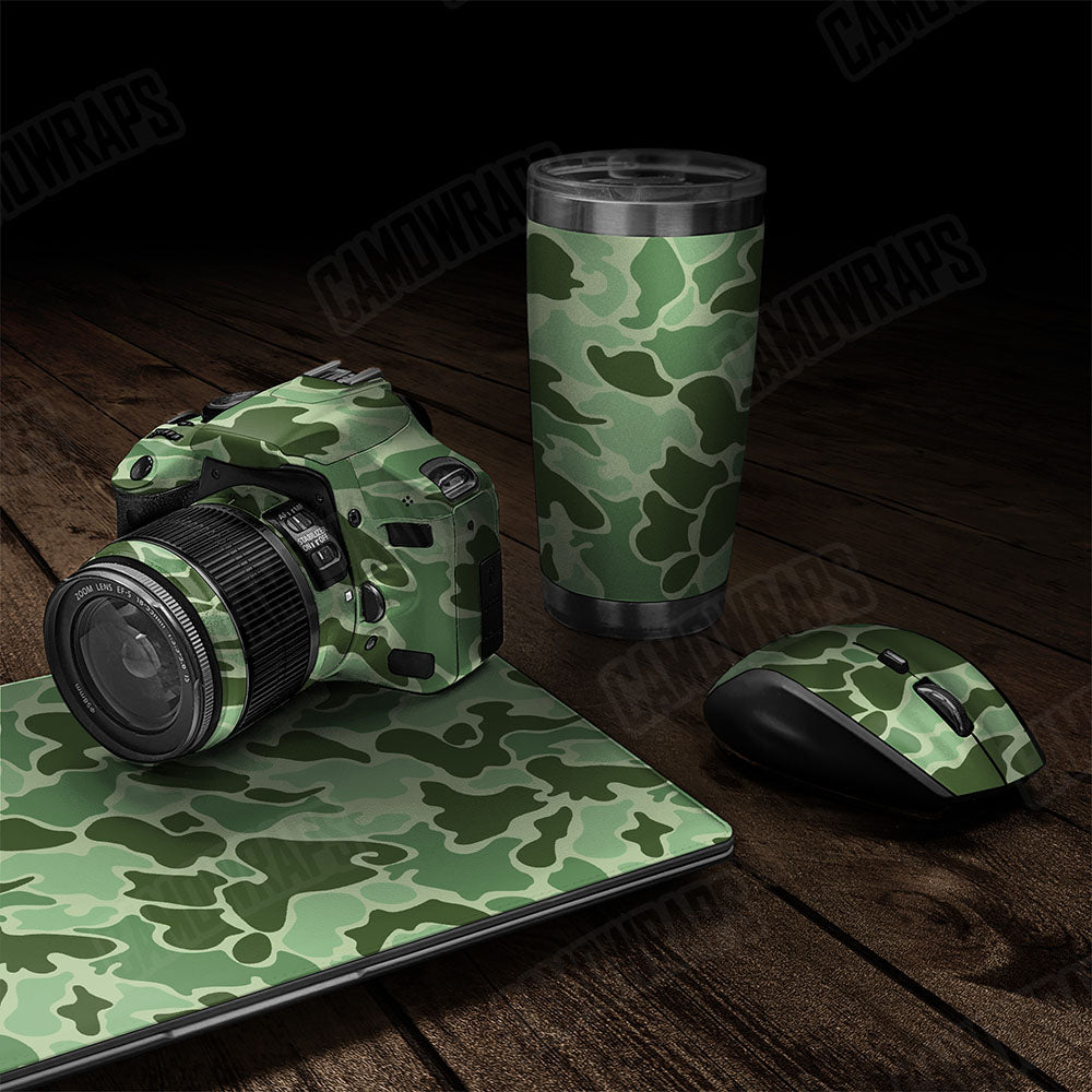 Old School Duck Pistachio Gear Skin Vinyl Wrap