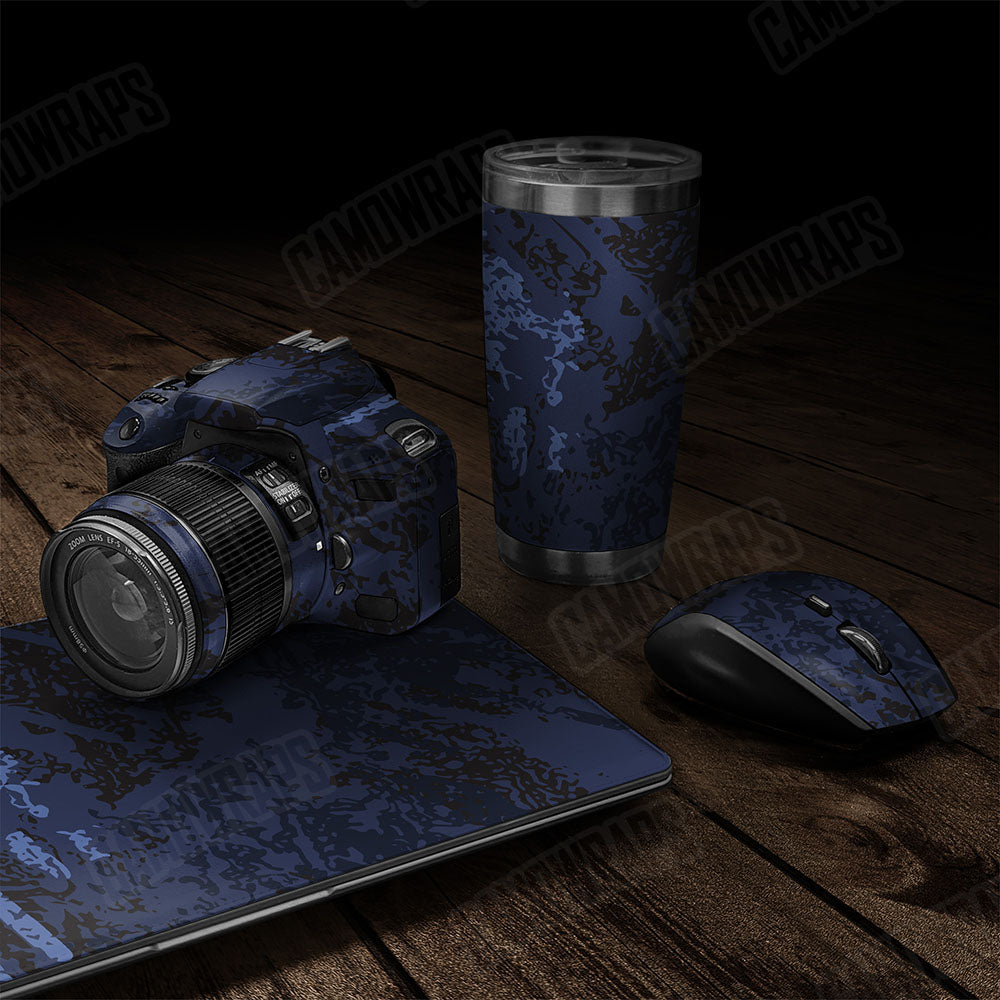 Pasted Blue Midnight Gear Skin Vinyl Wrap
