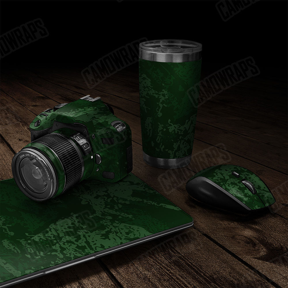 Pasted Elite Green Gear Skin Vinyl Wrap