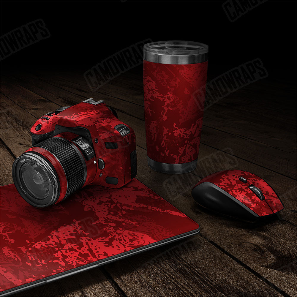Pasted Elite Red Gear Skin Vinyl Wrap