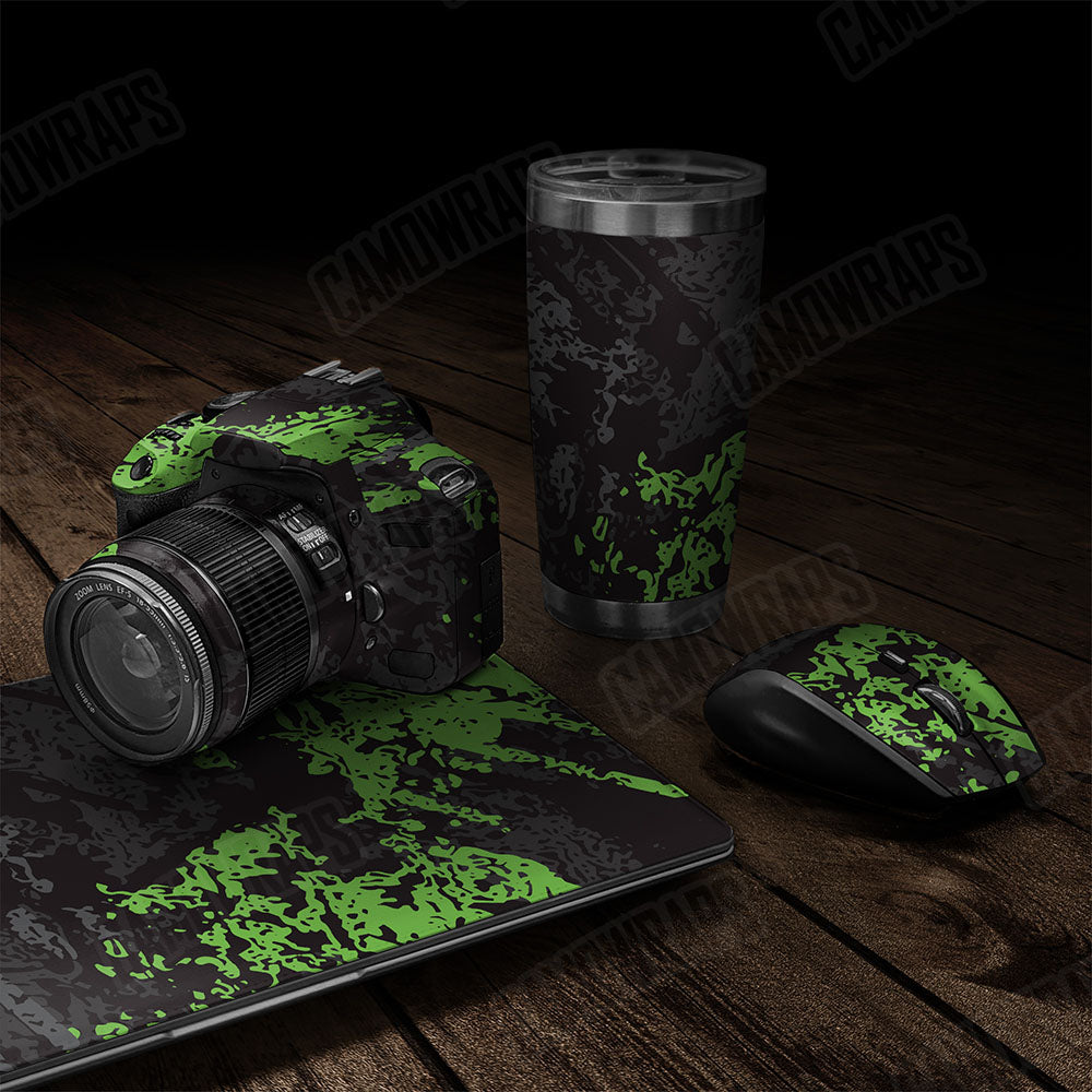 Pasted Metro Green Gear Skin Vinyl Wrap