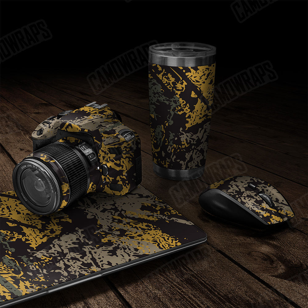 Pasted Militant Yellow Gear Skin Vinyl Wrap