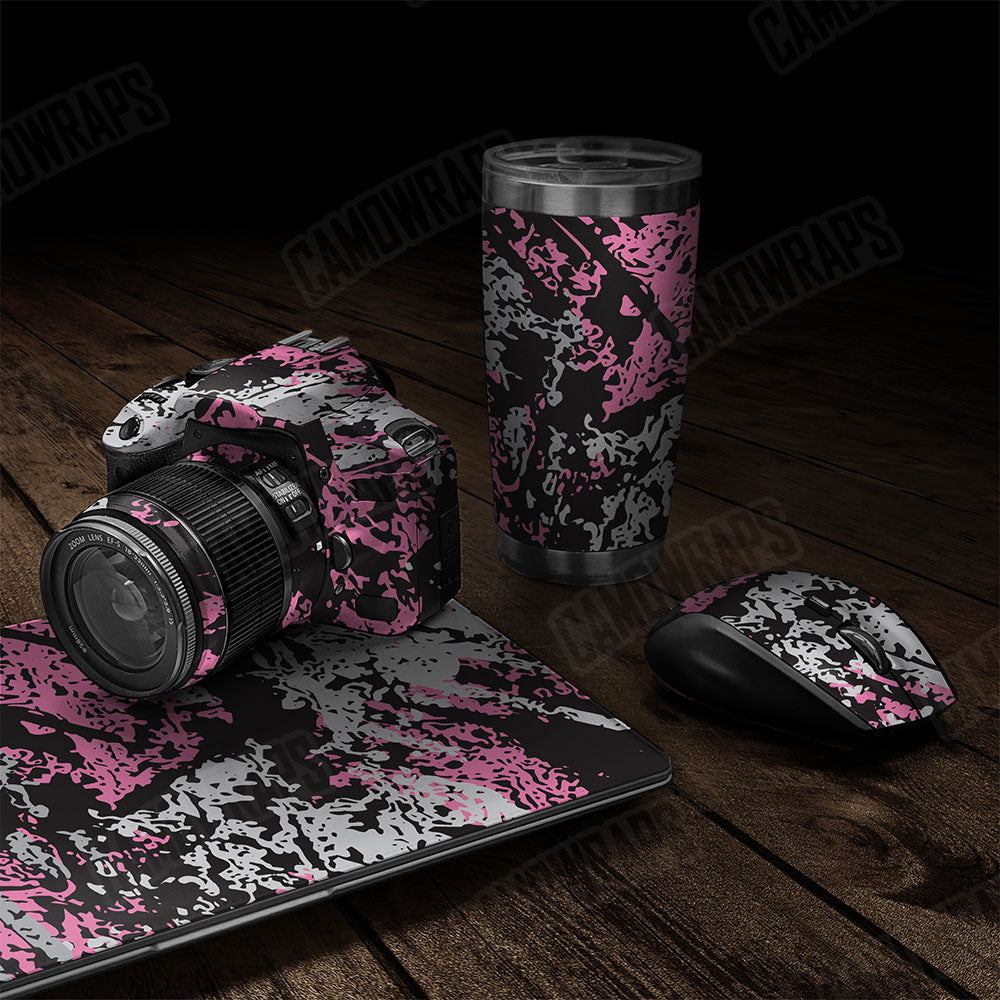 Pasted Pink Tiger Gear Skin Vinyl Wrap