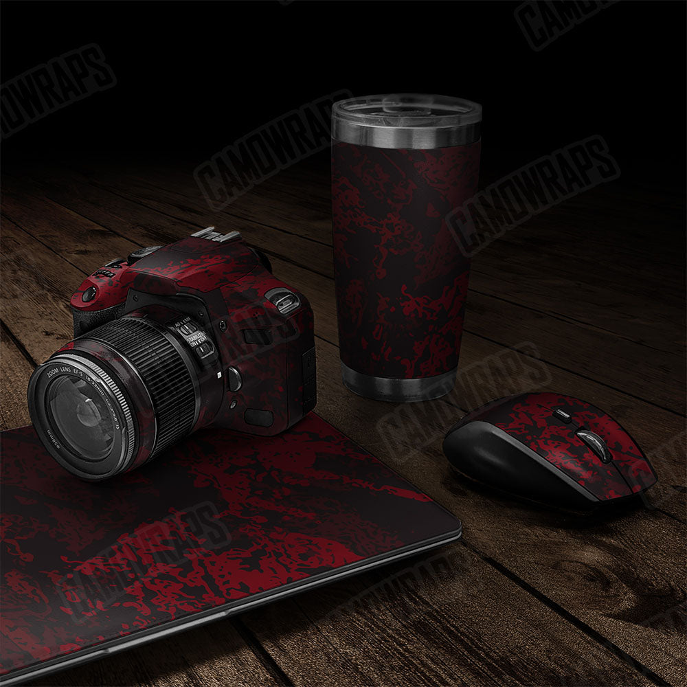 Pasted Vampire Red Gear Skin Vinyl Wrap