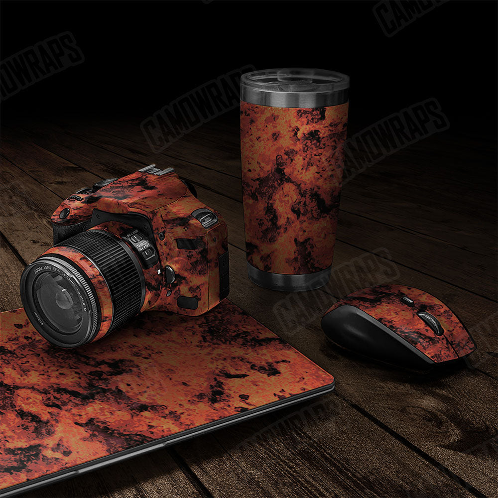 Prym1 Boulder Red Tea Gear Skin Vinyl Wrap
