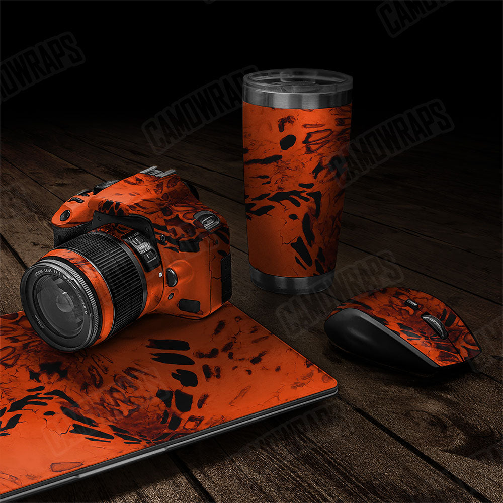 Prym1 Camo Blaze Orange Gear Skin Vinyl Wrap
